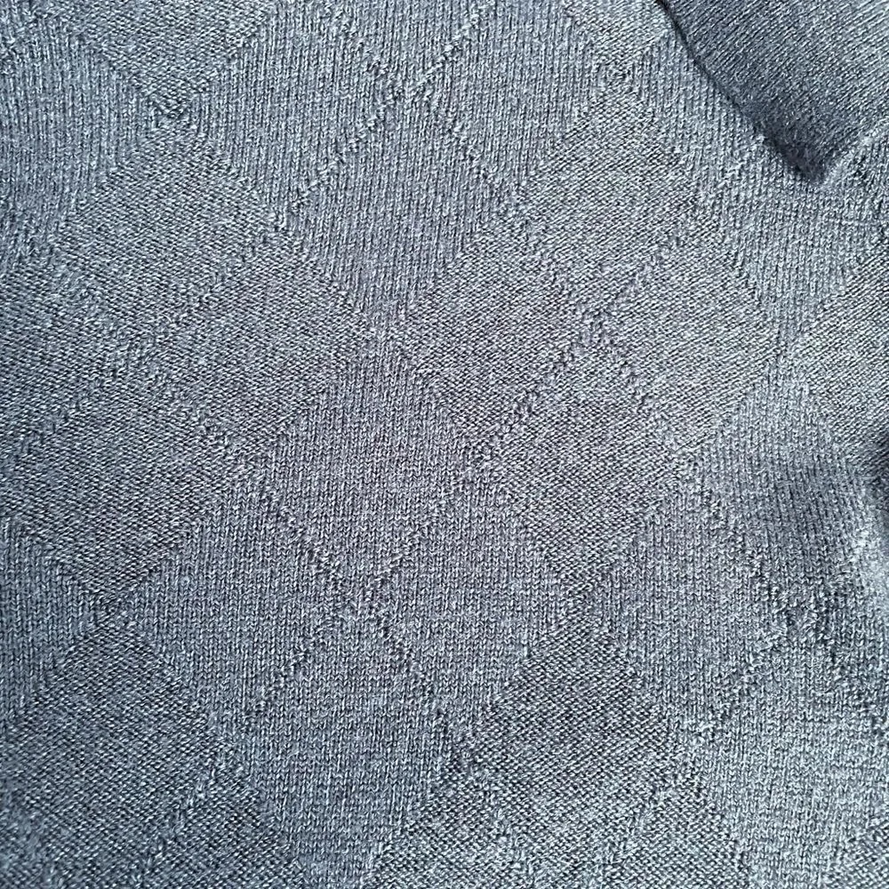 HAGGAR Blue Long Sleeve Pullover Sweater Size L